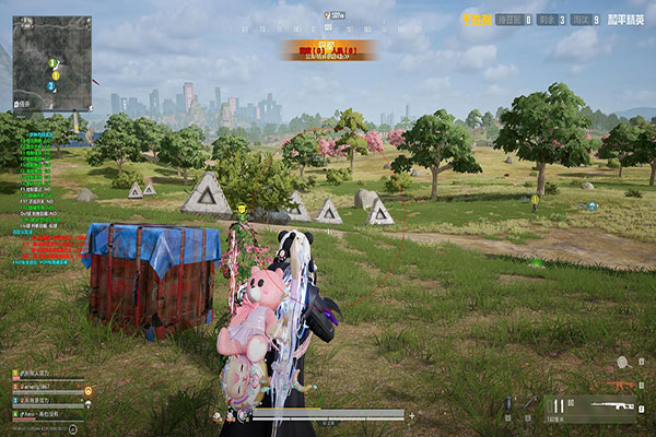 CF快快显灵辅助透视自瞄效果